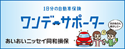 あいおいニッセイ同和損保ワンデーサポーター１日自動車保険